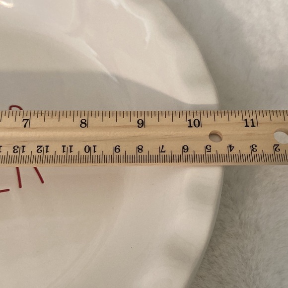 Rae Dunn Christmas Cheer Pie Dish - Picture 3 of 4